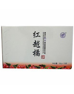 红越橘果脯（多边形）外包箱