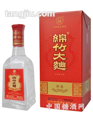 绵竹大曲红盒珍品-38&#176;