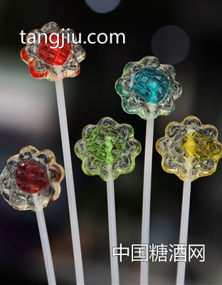 怡可诺水晶向日葵长支棒棒糖9g