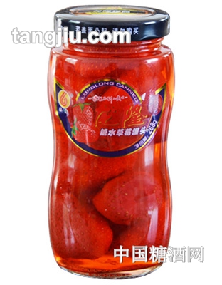 龙隆糖水草莓罐头268g