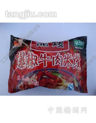 爆椒牛肉米线100g