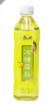 供应康师傅冰糖雪梨果粒橙和其正矿泉水