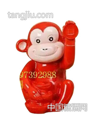 龙图酒业坛子酒大嘴猴5斤装