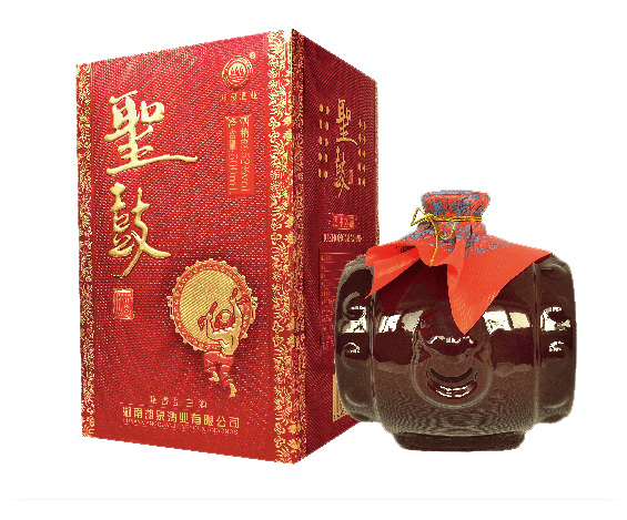 湘泉酒业52度（红卡）圣鼓酒