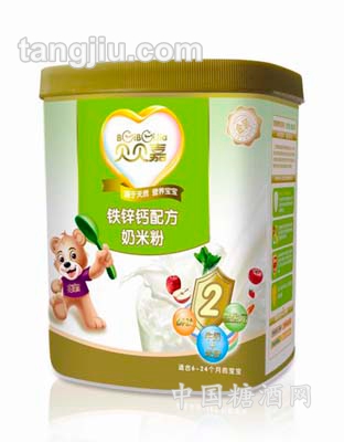 铁锌钙配方奶米粉