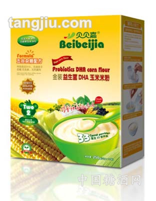 2段金装益生菌DHA玉米米粉