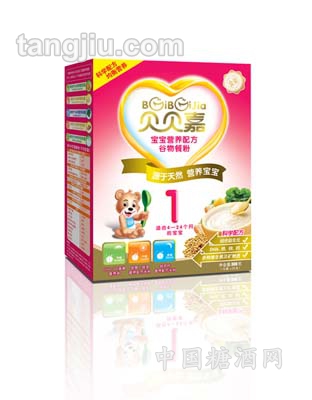 贝贝嘉1段营养配方谷物餐粉