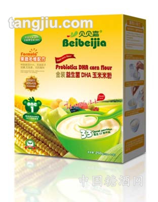 1段金装益生菌DHA玉米米粉