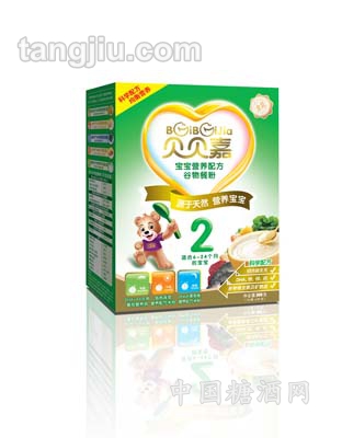 贝贝嘉2段营养配方谷物餐粉