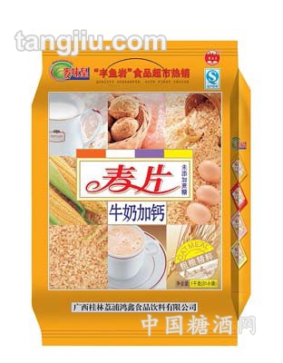 钙麦片黄色袋装