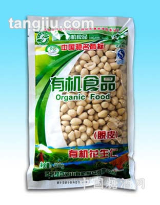 400g脱皮有机花生仁