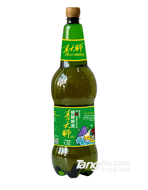 青大师-原浆啤酒1.5L