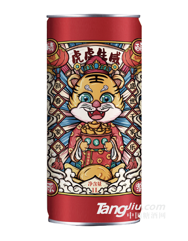 虎虎生威精酿啤酒1L