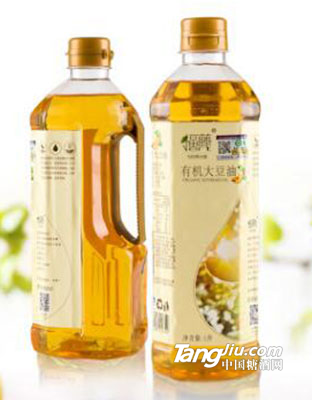 福藤vert有机大豆油非转基因压榨食用大豆油1L