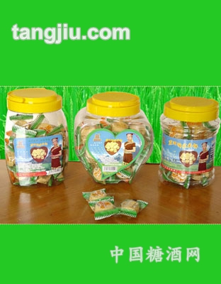 瑶瑶家炒米饼-绿豆饼（罐装）
