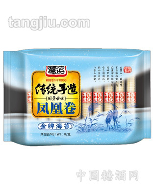 品牌海苔凤凰卷82g