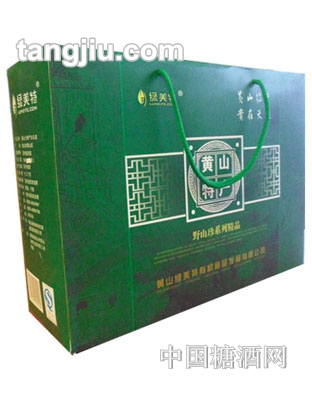 绿美特黄山特产珍品健康礼盒