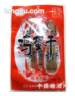 60g五香鸡蛋干