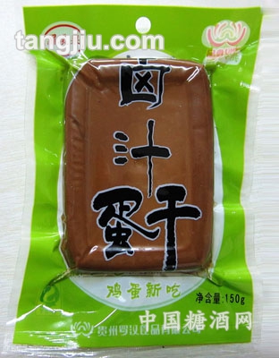 150g卤汁鸡蛋干