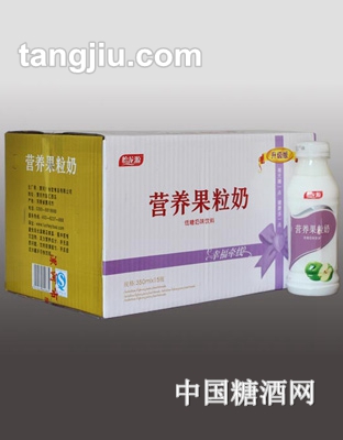 怡龙源营养果粒奶奶味饮料
