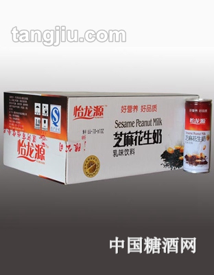 怡龙源芝麻花生奶乳味饮料