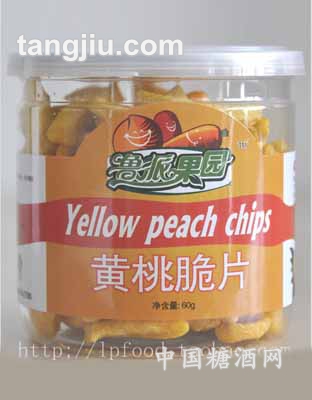 鲁派60g黄桃脆片