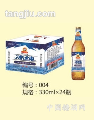 鲁雪啤酒冰纯330mlX24瓶