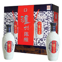 五年陈双瓶大礼盒泸州陈酿