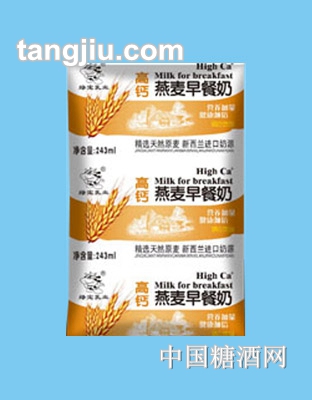 绿宝高钙燕麦早餐奶243ml