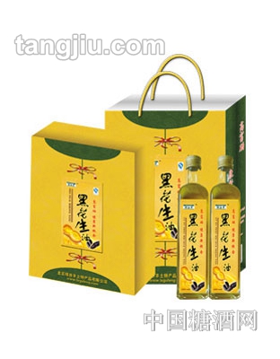 绿谷丰黑花生油礼盒500ml