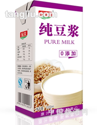 纯豆浆1L