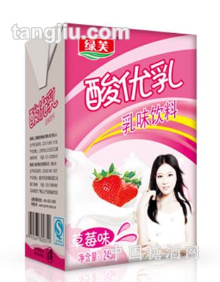 酸优乳（草莓味）245ml