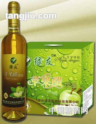 绿友无糖型苹果醋500ml