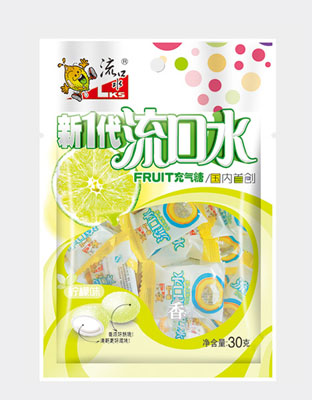 柠檬味充气糖30g
