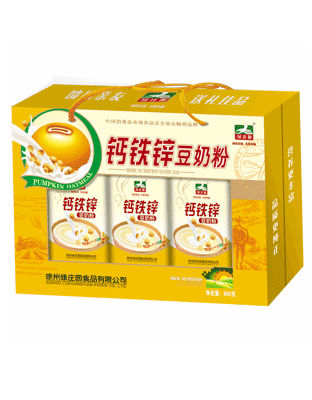 600g钙铁锌豆奶礼盒