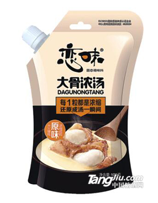 100g大骨浓汤