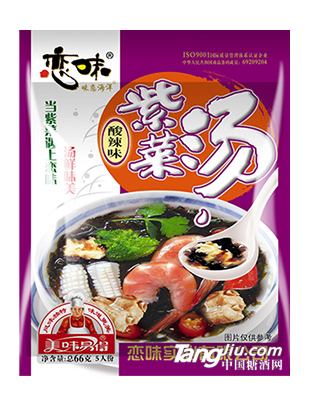 66g酸辣味紫菜汤
