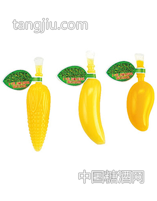 120g麦当当水果型可吸果冻（芒果、香蕉、玉米）
