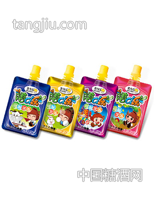 麦当当随ci乐可吸果冻（芒果、葡萄、蓝莓、芒果）
