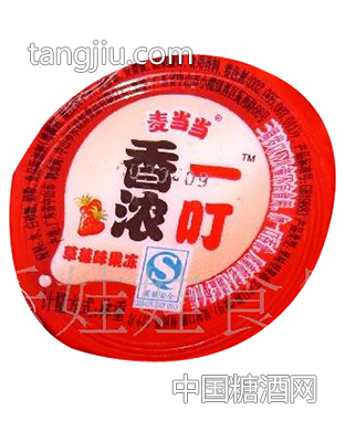 麦当当香浓一叮草莓味果冻