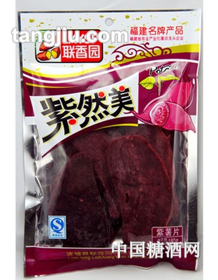联香园紫然美紫薯片-180g