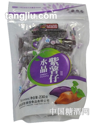 联香园230g水晶紫薯仔