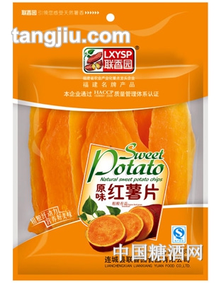 联香园原味红薯片-138g