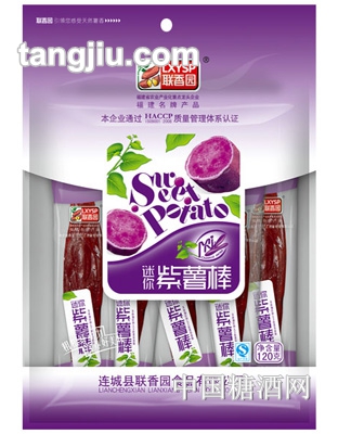 联香园迷你紫薯棒-120g