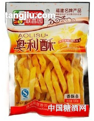 联香园奥利酥香酥条100g