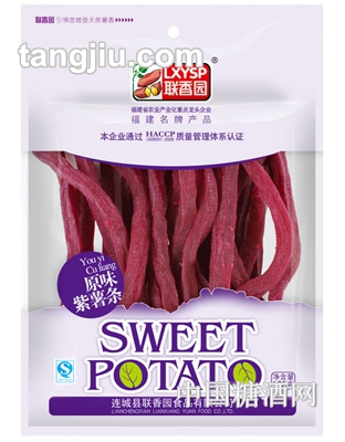 联香园原味紫薯条-138g