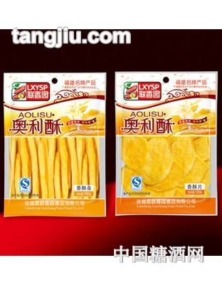 联香园奥利酥条片100g