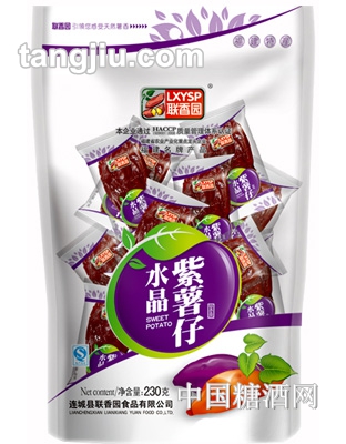 联香园水晶紫薯仔-230g