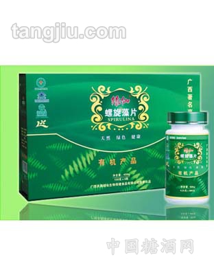 绿仙螺旋藻礼盒装50克X4瓶