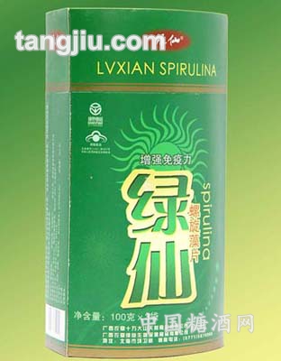 绿仙螺旋藻罐装